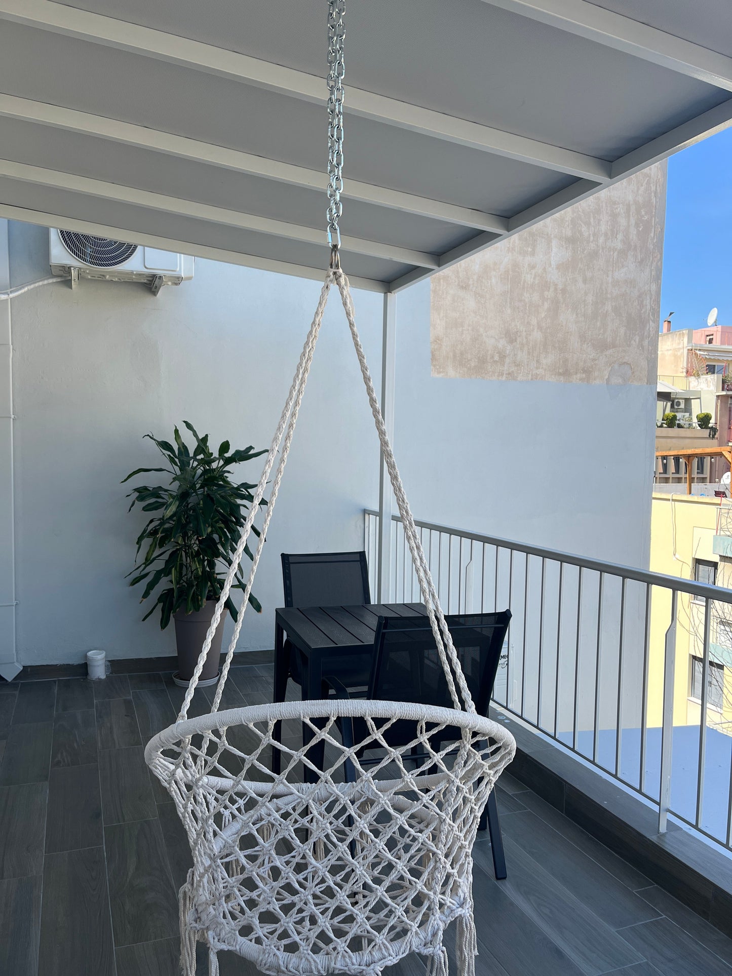 Lycabettus Apartment balcony, Athens center