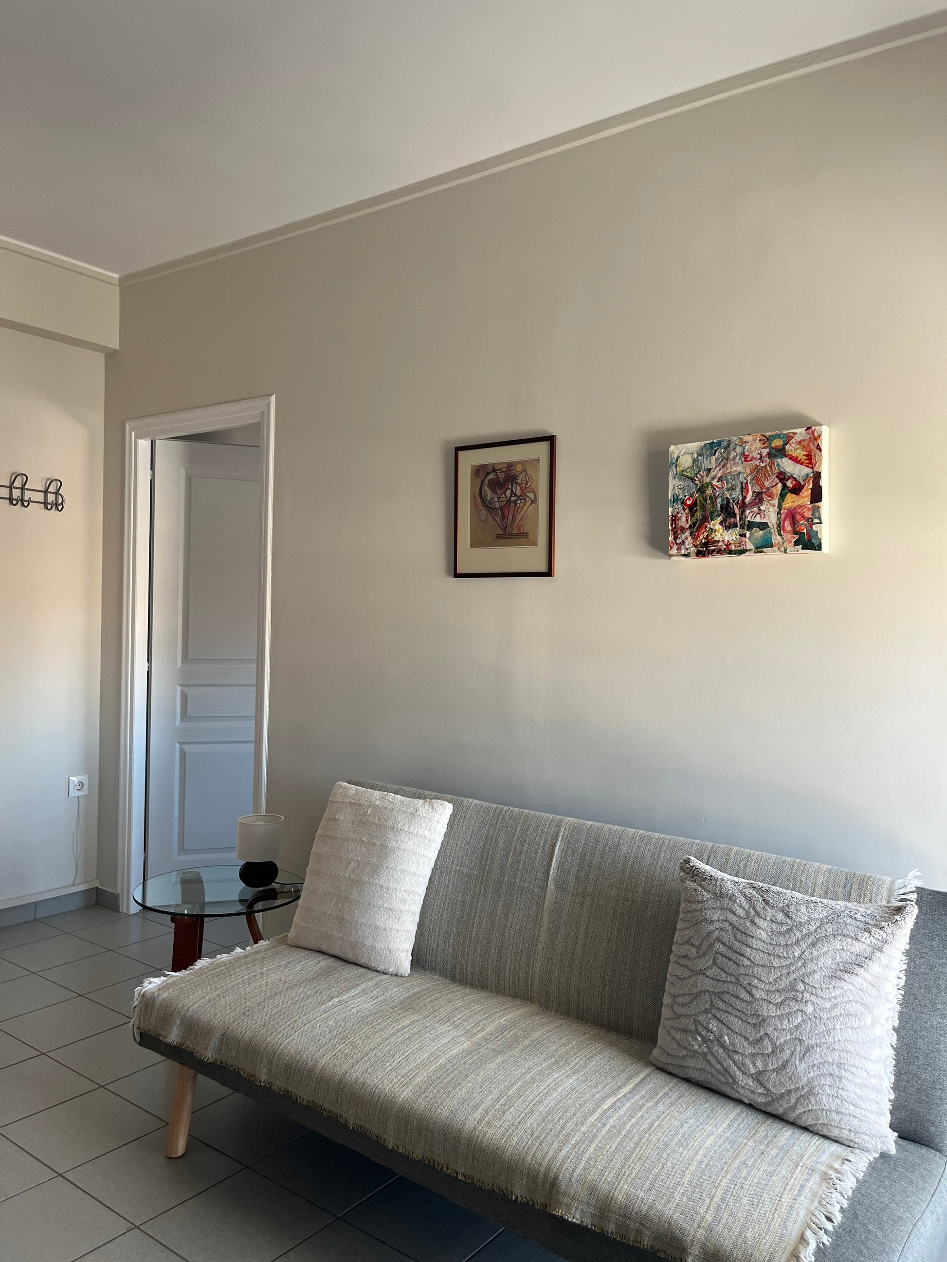 Lycabettus Apartment living area, Athens center