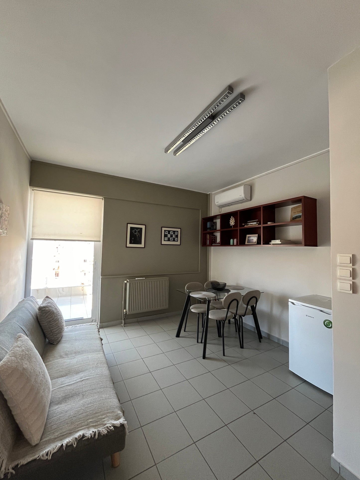 Lycabettus Apartment living area, Athens center