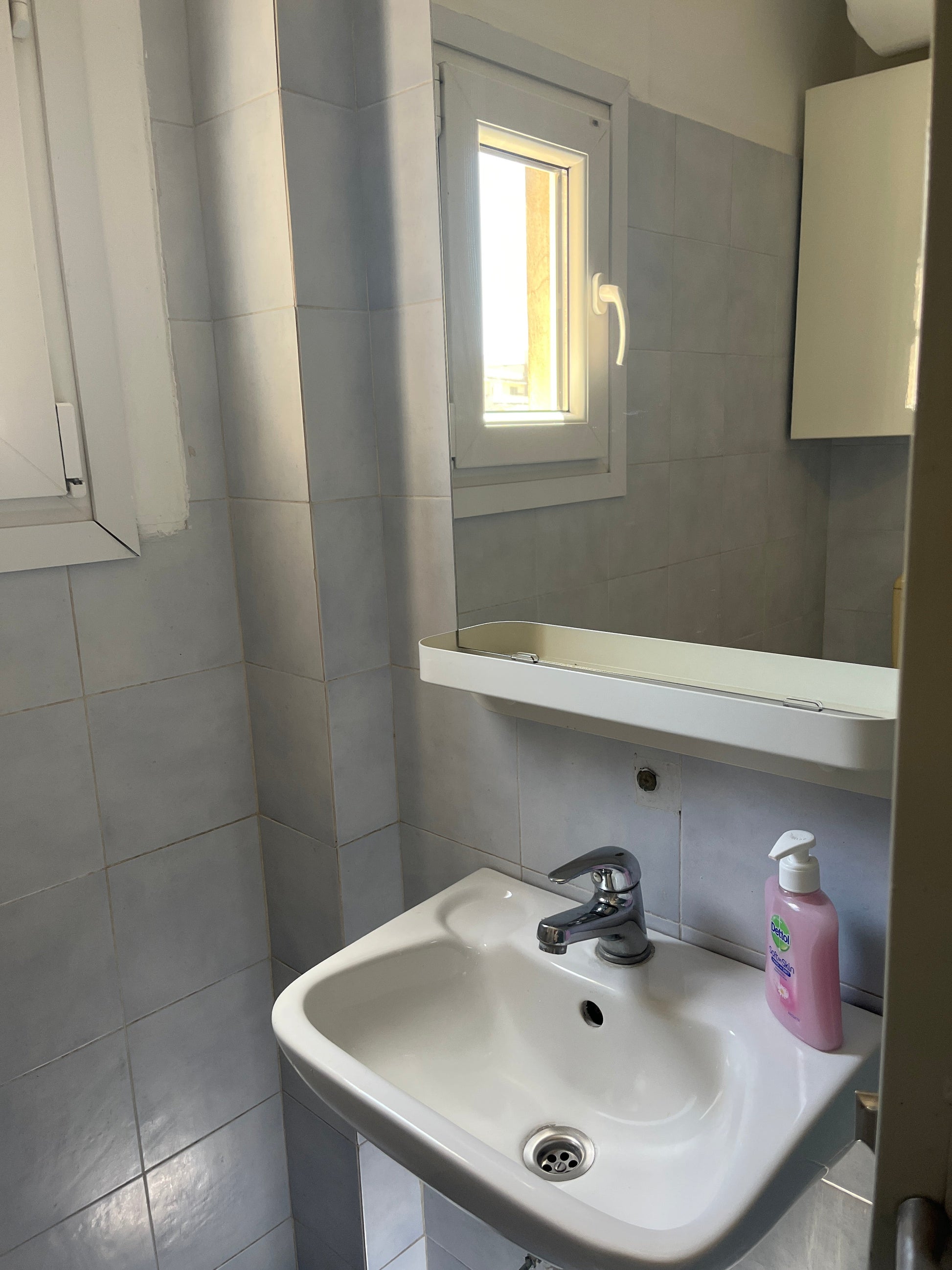 Oasis Apartment toilet, Athens short-stay
